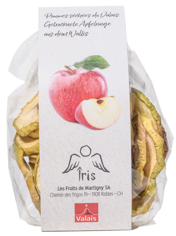 Apfelringe getrocknet aus dem Wallis 75g (CH)
