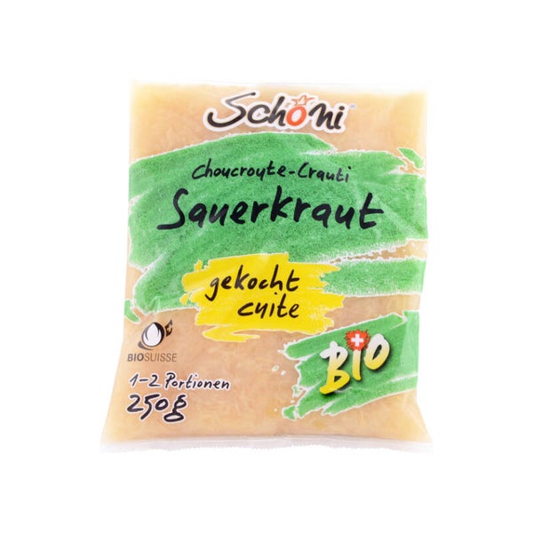 Bio Sauerkraut gekocht 250g (CH)