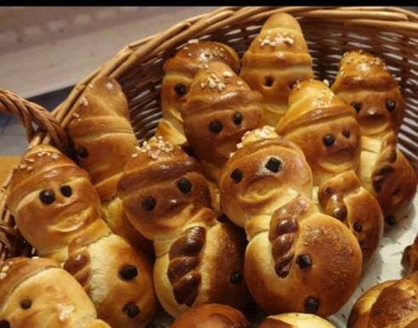 Schneemann Zopfgebäck