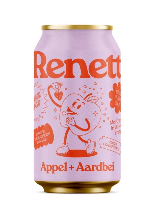 Appel + Aardbei