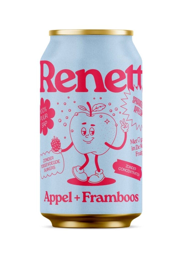 Appel + Framboos