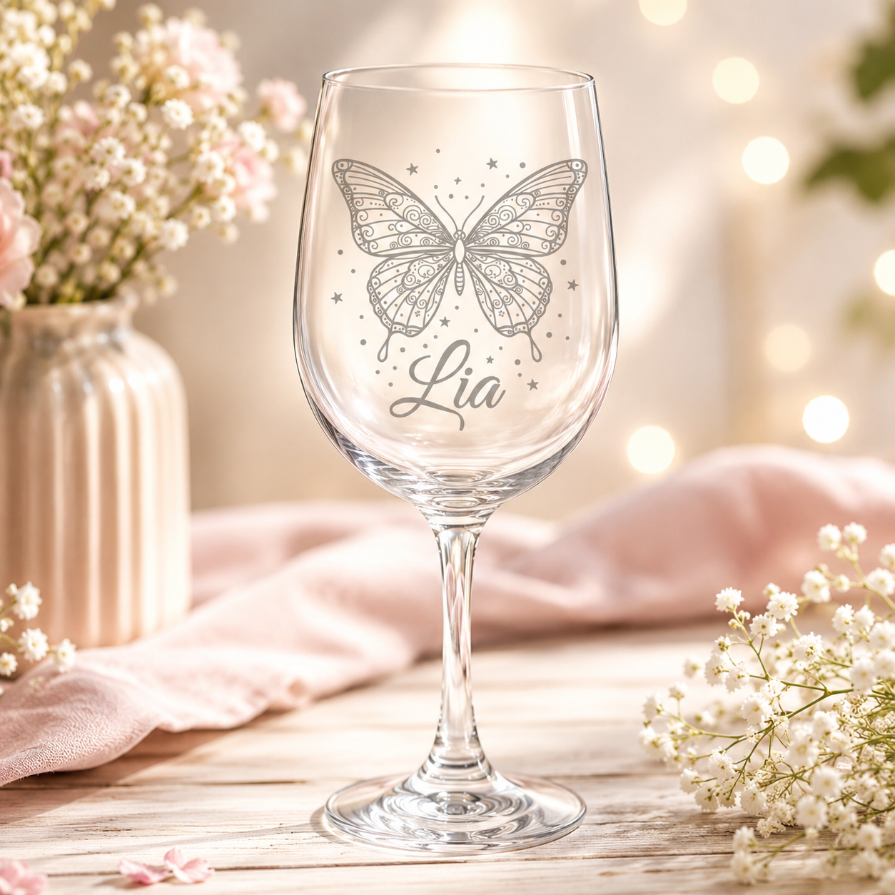Personalisiertes Wasserglas mit Gravur – Ein einzigartiges Geschenk mit Namen
