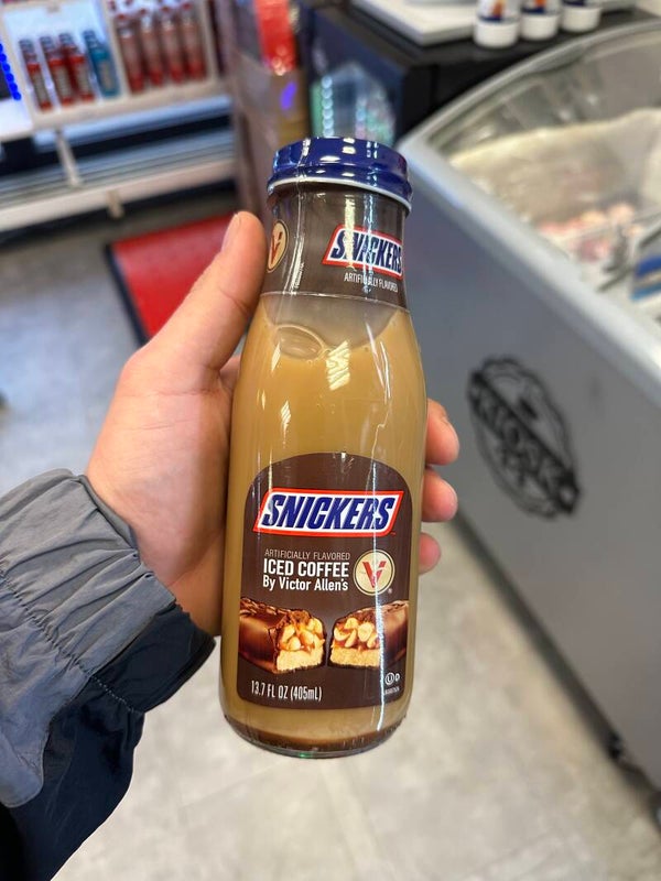 Snickers ice coffee