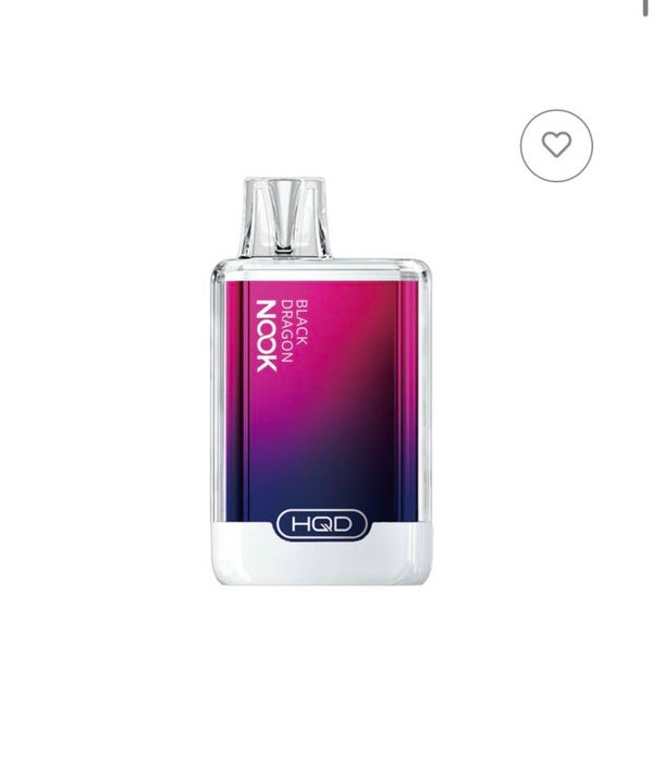 HQD NOOK - Black Dragon (Drachenfrucht) - Einweg E-Shisha - 18 mg - 600 Züge