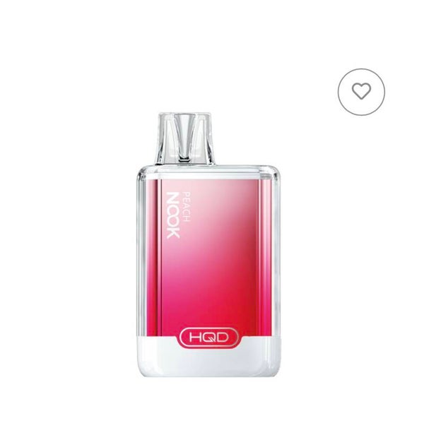 HQD NOOK - Peach (Pfirsich) - Einweg E-Shisha - 18 mg - 600 Züge