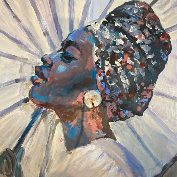 Dried Flowers - Lady Umbrella