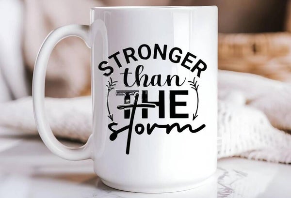 Stronger Than the Storm Decal