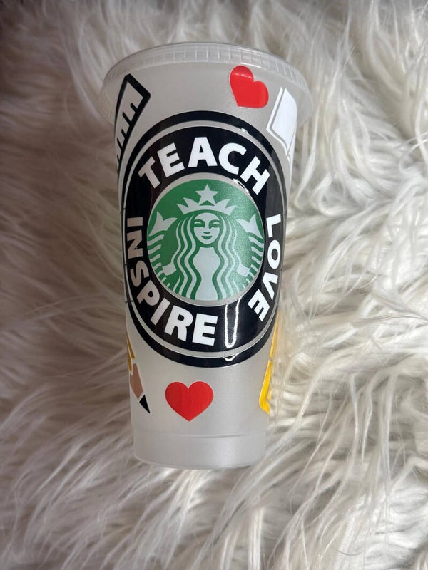 Teach Love Inspire Starbucks Cup