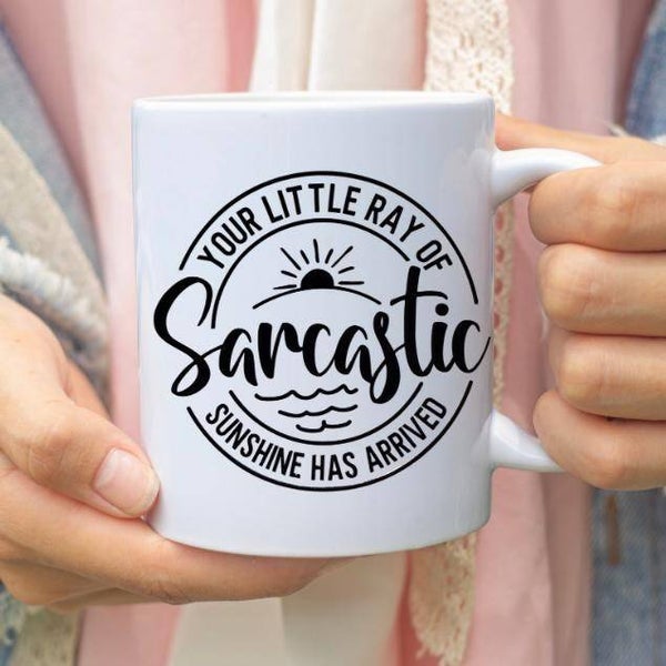 Little Ray Of Sarcastic Sunshine Decal