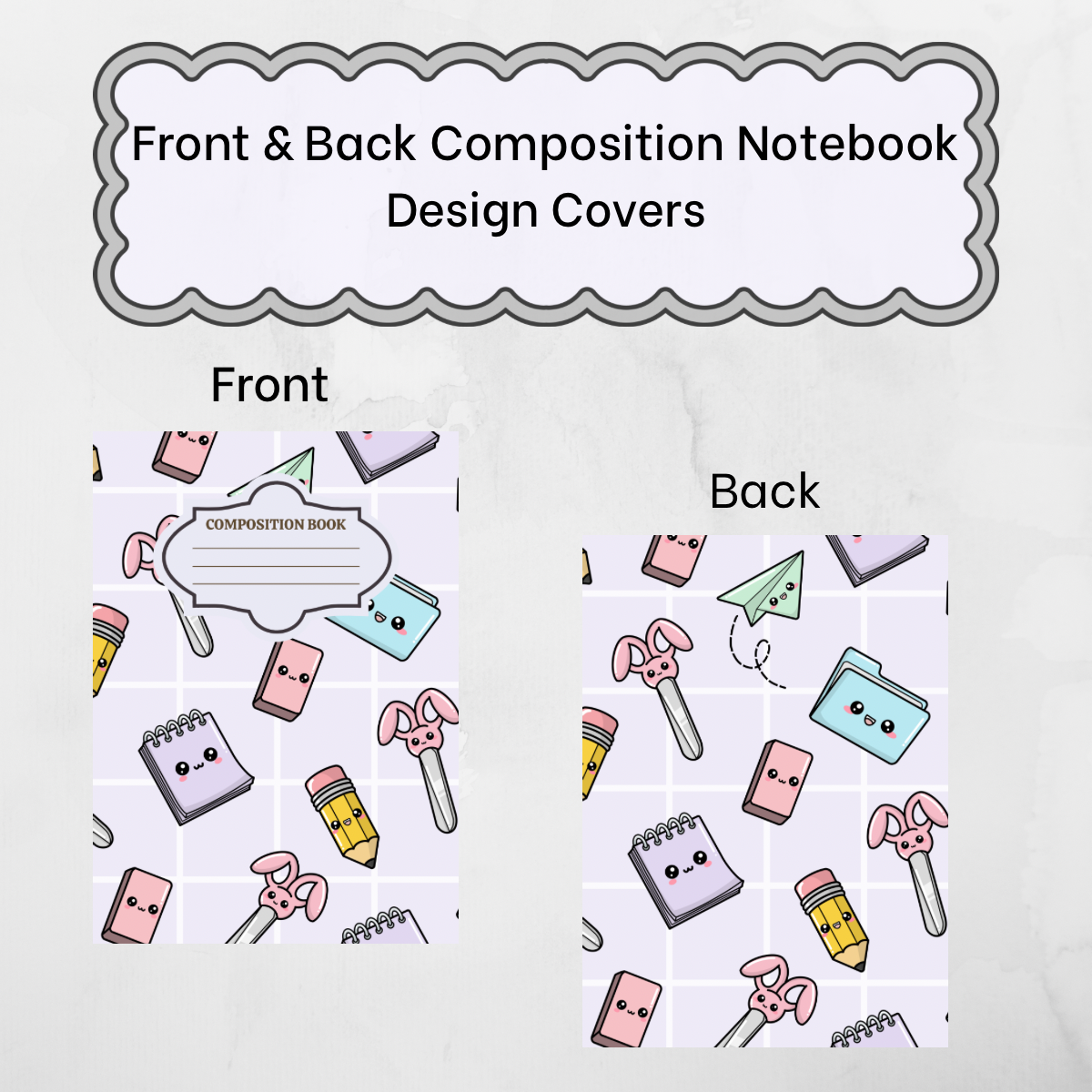 Kawaii School Supplies