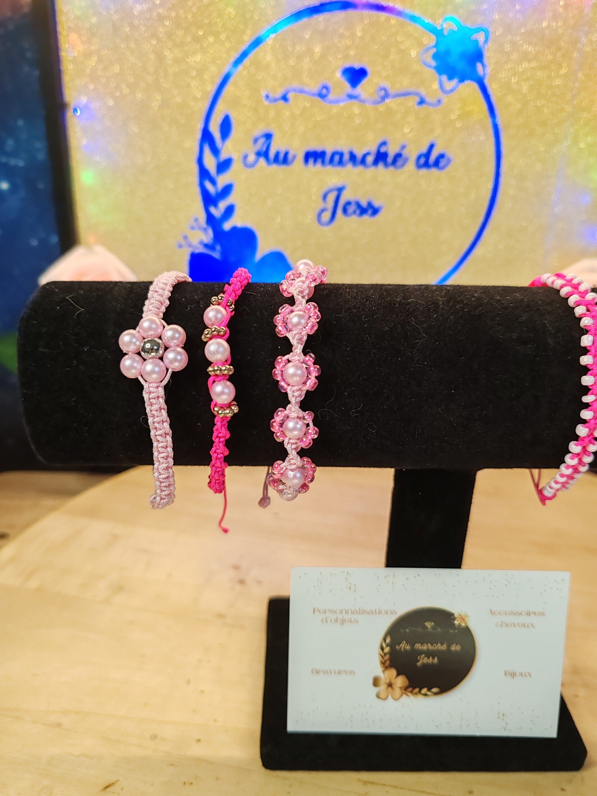 Bracelet en macarmé