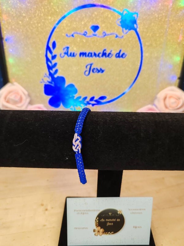 Bracelet en macramé
