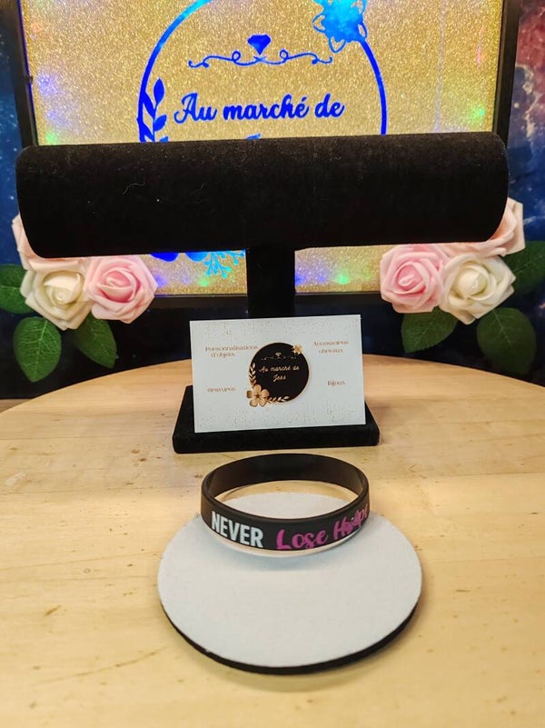 Bracelet octobre rose NLH