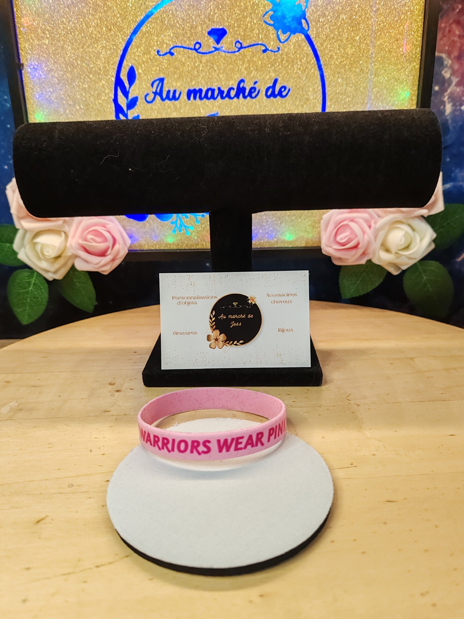 Bracelet octobre rose WWP