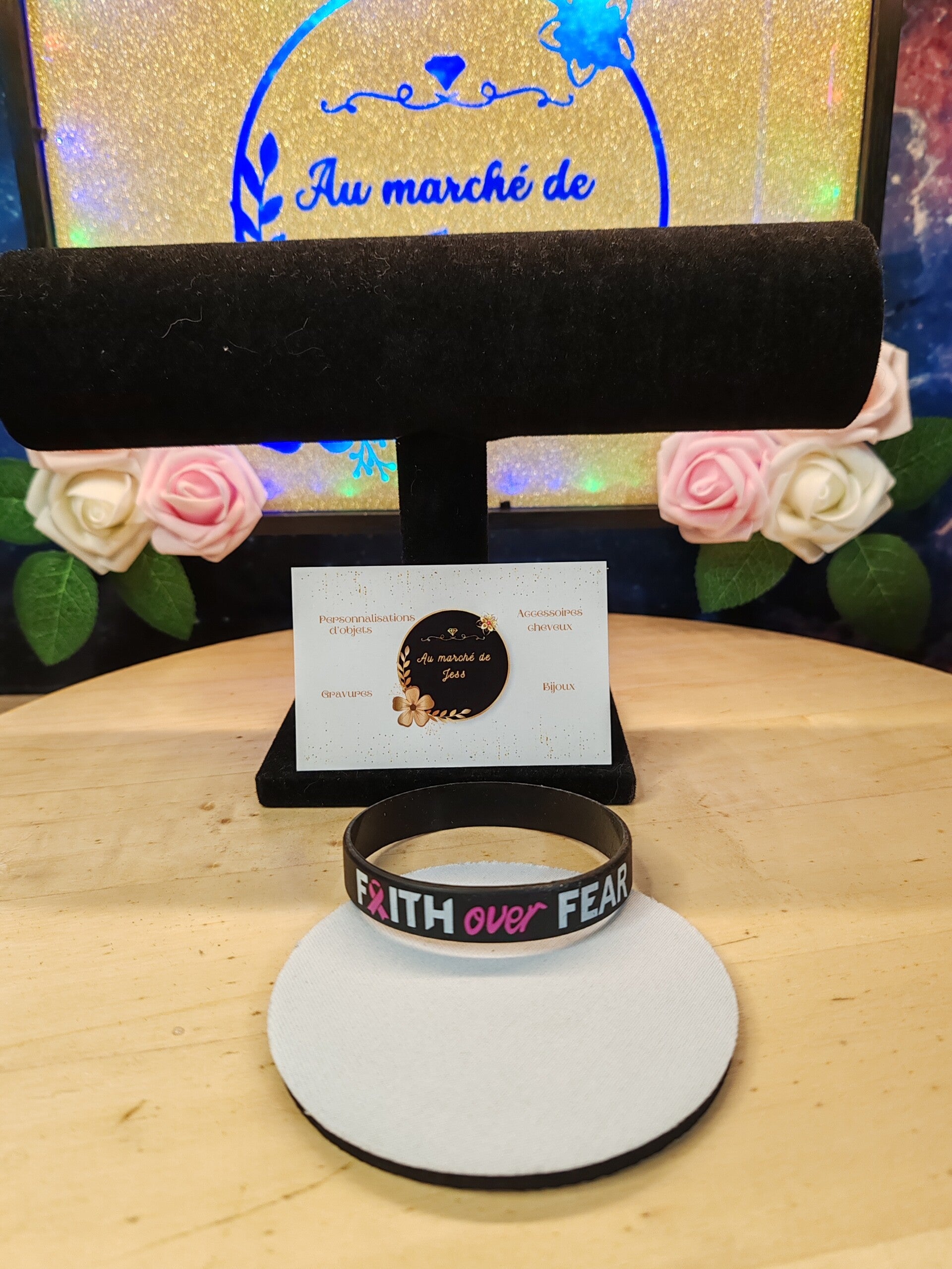 Bracelet octobre rose FOF