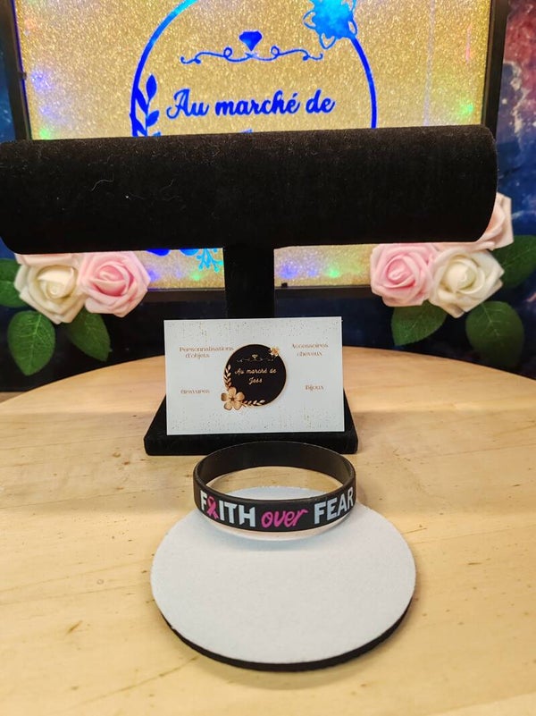Bracelet octobre rose FOF
