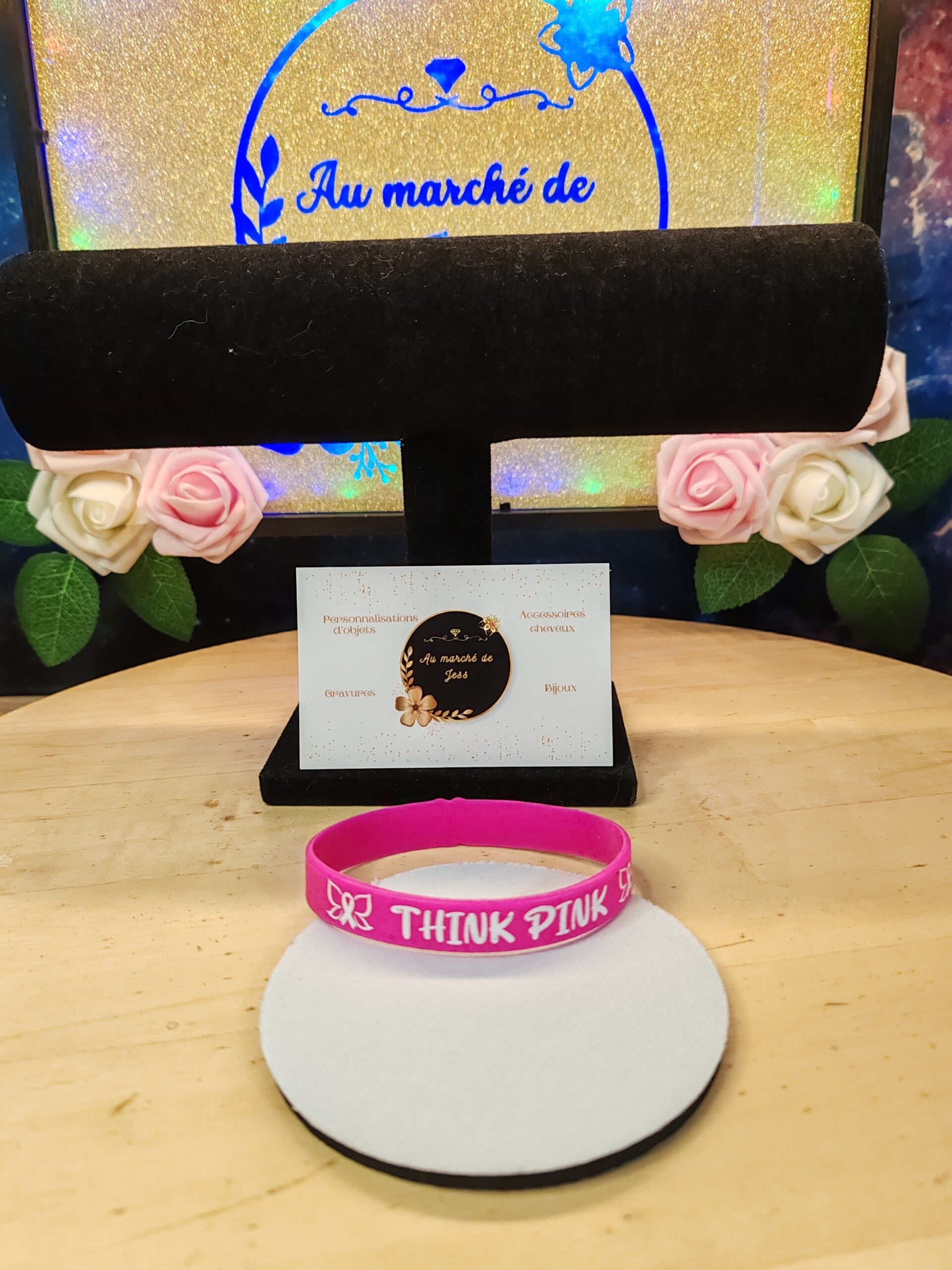 Bracelet octobre rose TP