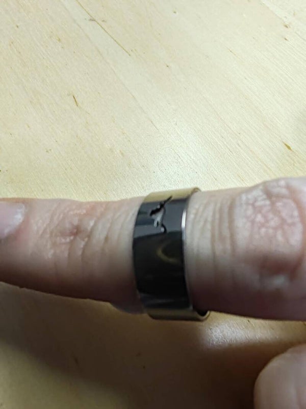 Bague avec tête de taureau