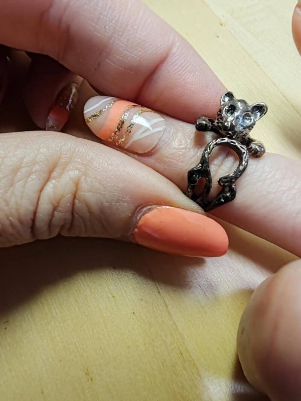Bague chat