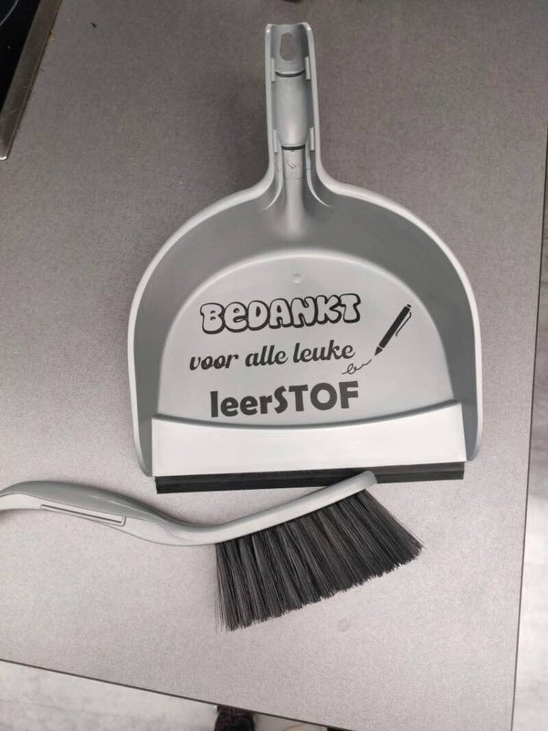 Gepersonaliseerd Vuilblik & Borstel