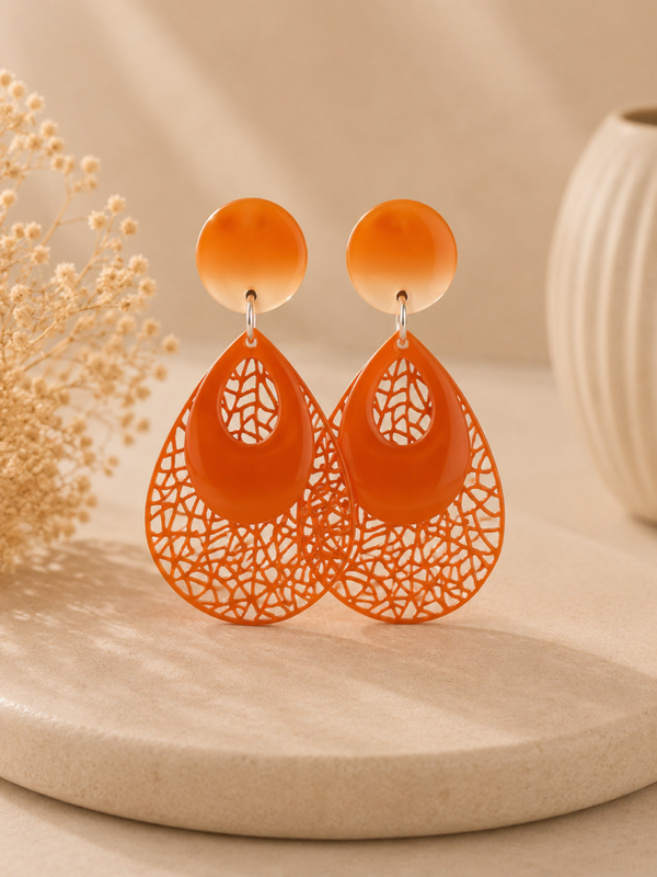 Sunset Glow Drop Earrings