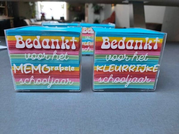 Gepersonaliseerd Memoblok