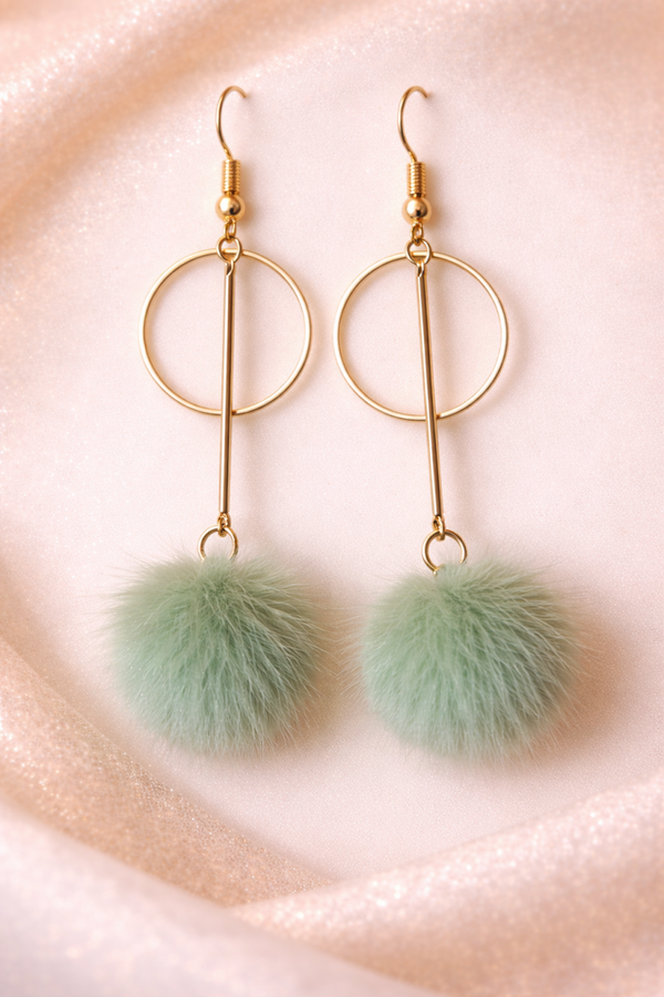 Minty Fluff Circle Drops