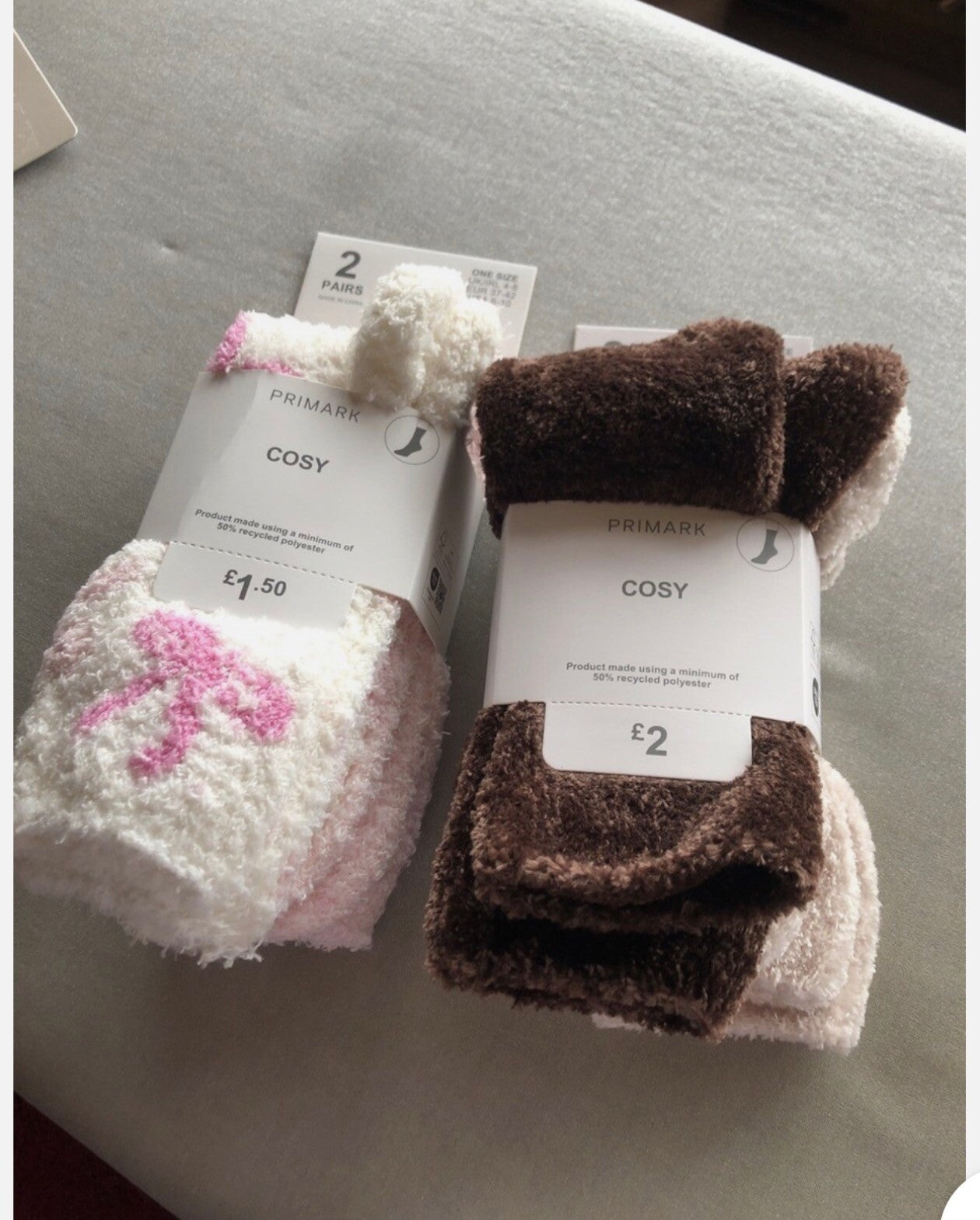 Fluffy socks