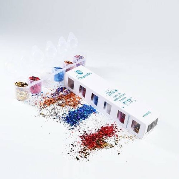 #6-Pack Superstar Chunky Glitter Mix Holland