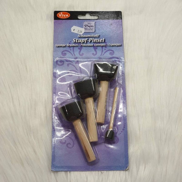 SALE Foam Dauber Set 4 stuks