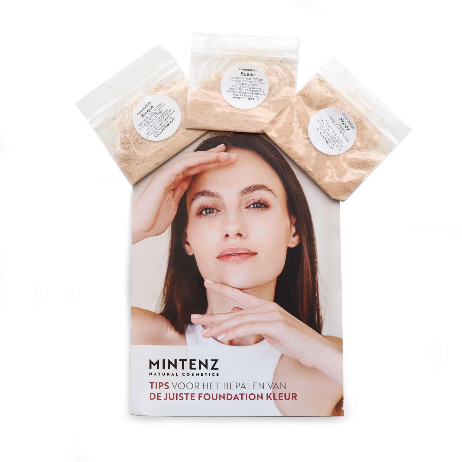 Minerale Foundation Testerset Zeer Licht