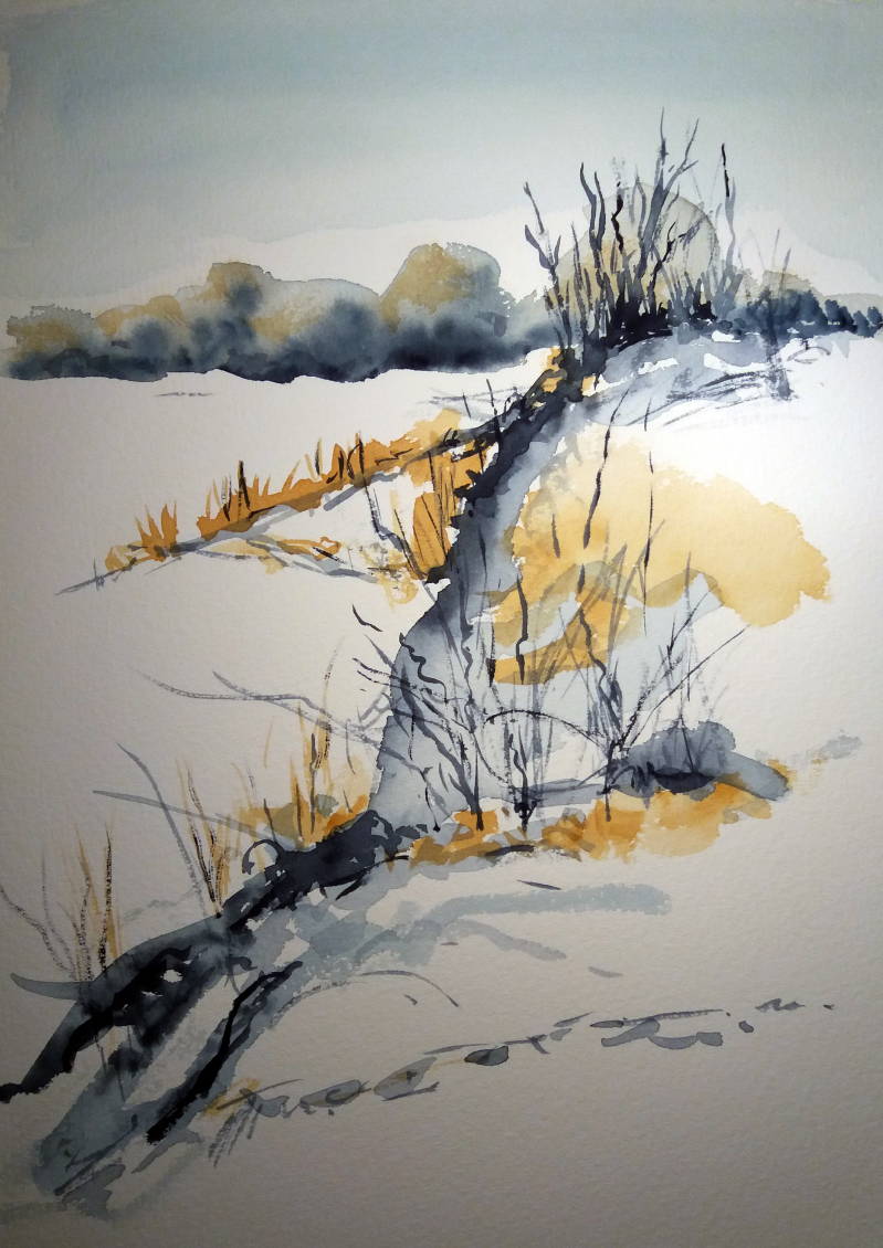 28 Winterlandschap