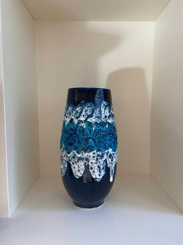 Vintage Franse fat lava vaas