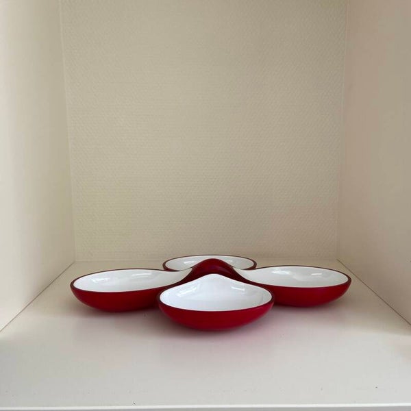 Set van 2 Italiaanse retro snackschalen van Guzzini