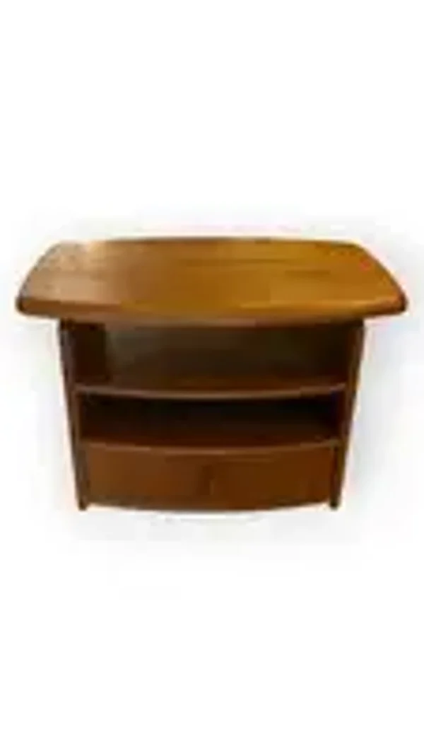 Deens teak tv-meubel van Silkeborg Møbelfabrik, jaren '70