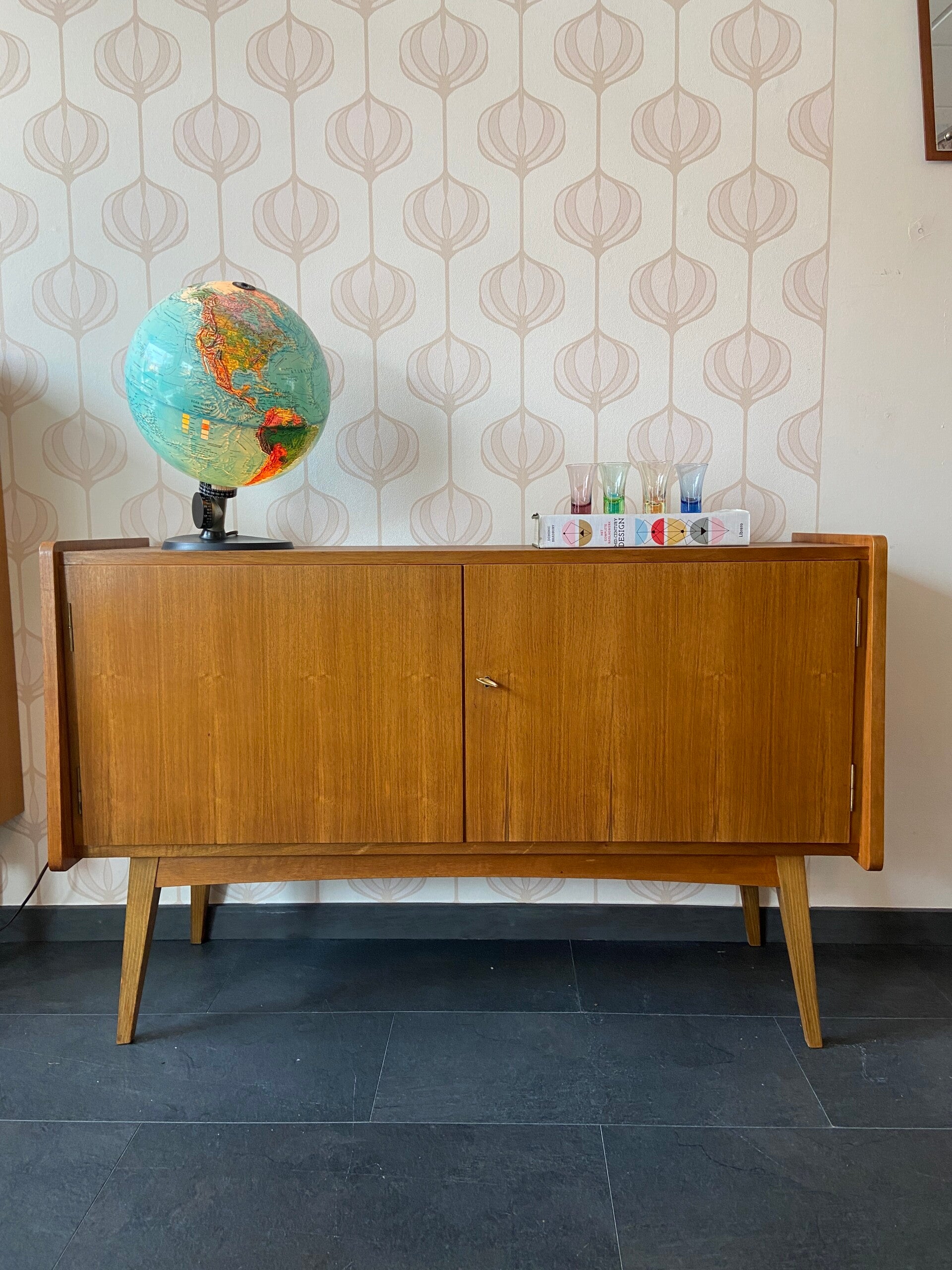 Vintage Duits compact dressoir van Bartels Möbel Werke