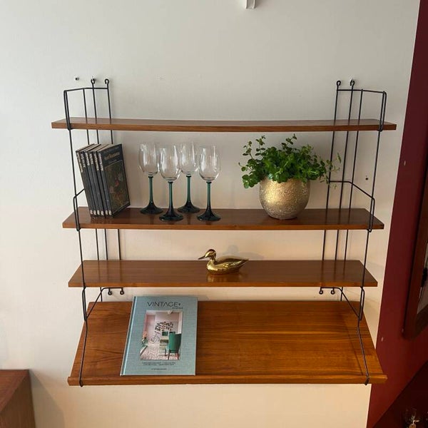 Vintage Wandrek met tijdschriftenhouder jaren '60