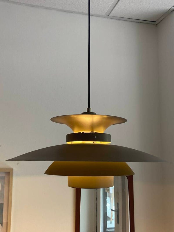 Retro (nieuwe)  Schalenlamp in taupekleurige uitvoering