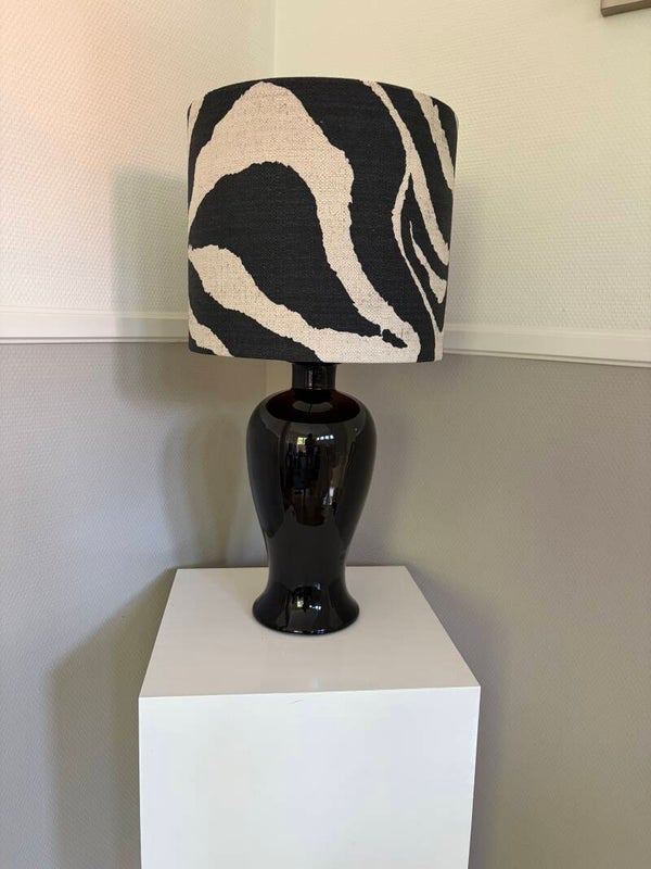Lampenkap met zebraprint (1)
