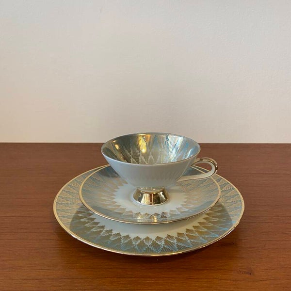 Vintage ontbijtset/sammeltas van Bavaria Winterling Marktleuthen