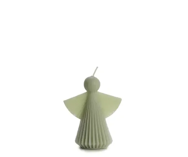 Rustik Lys figuurkaars Engel, kleur Sage