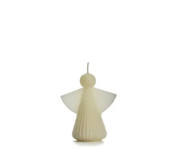 Rustik Lys figuurkaars Engel, kleur Vanille