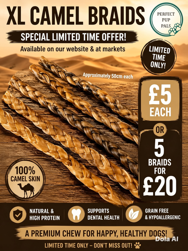 XL camel braid 50cm