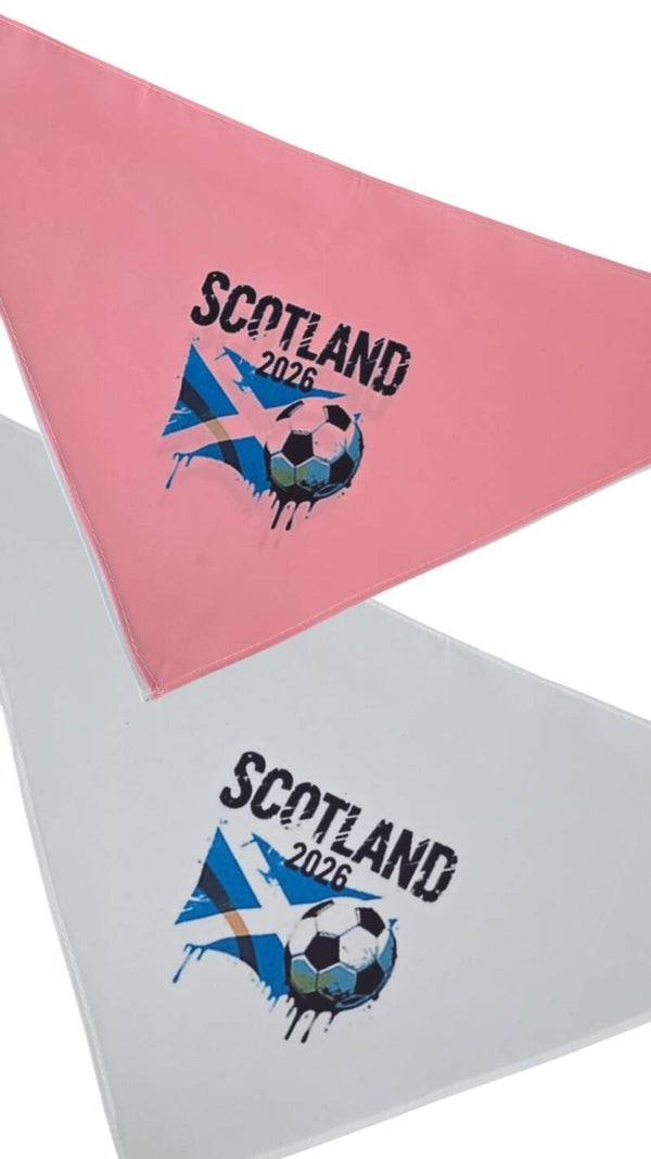 Scotland doggy bandana