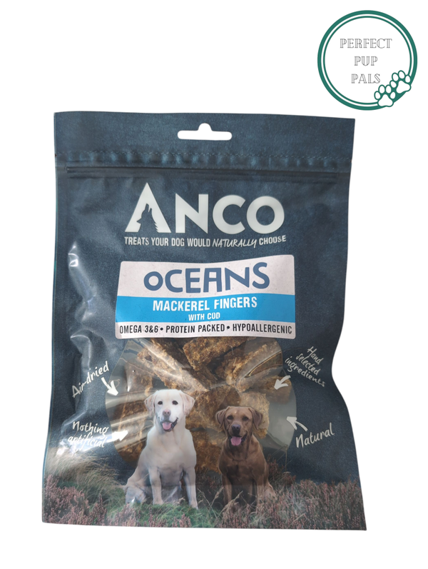 Mackerel fingers with cod 100g