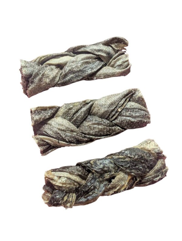 Fish skin braid
