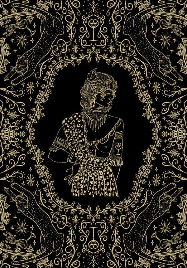 Dionysos Poster Gravure