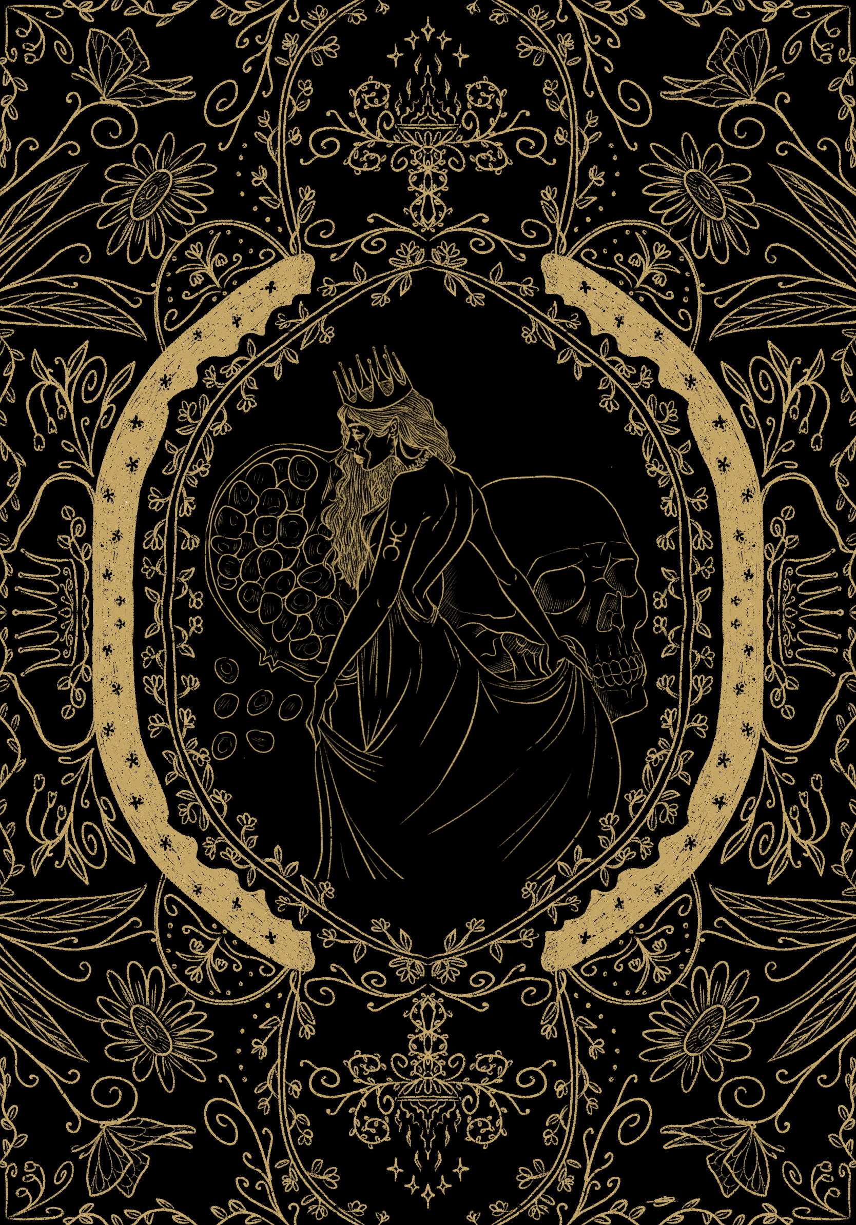 Persephone Poster Gravure