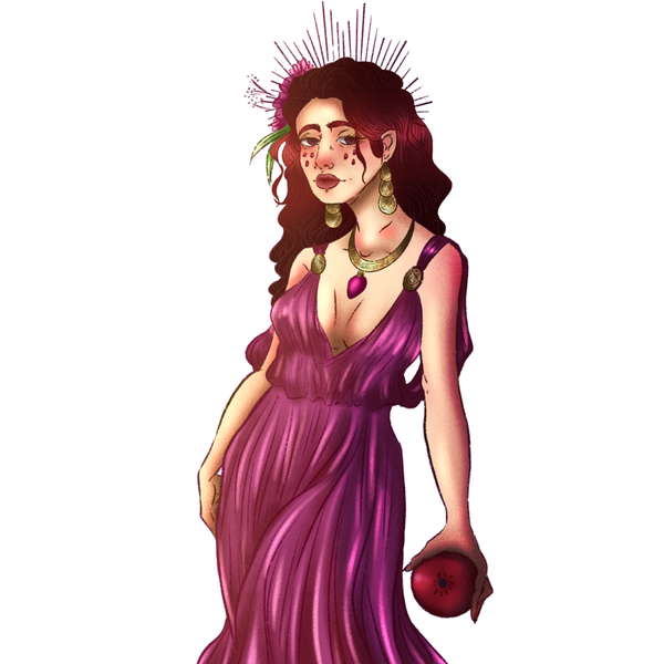 Persephone 1 Illustration Couleurs
