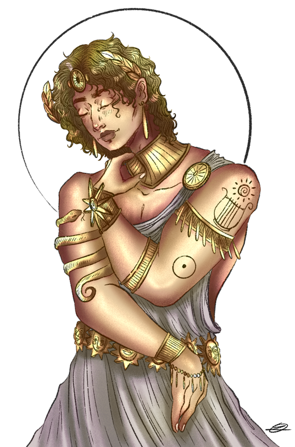 Apollon Illustration Couleurs